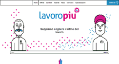 Desktop Screenshot of lavoropiu.it